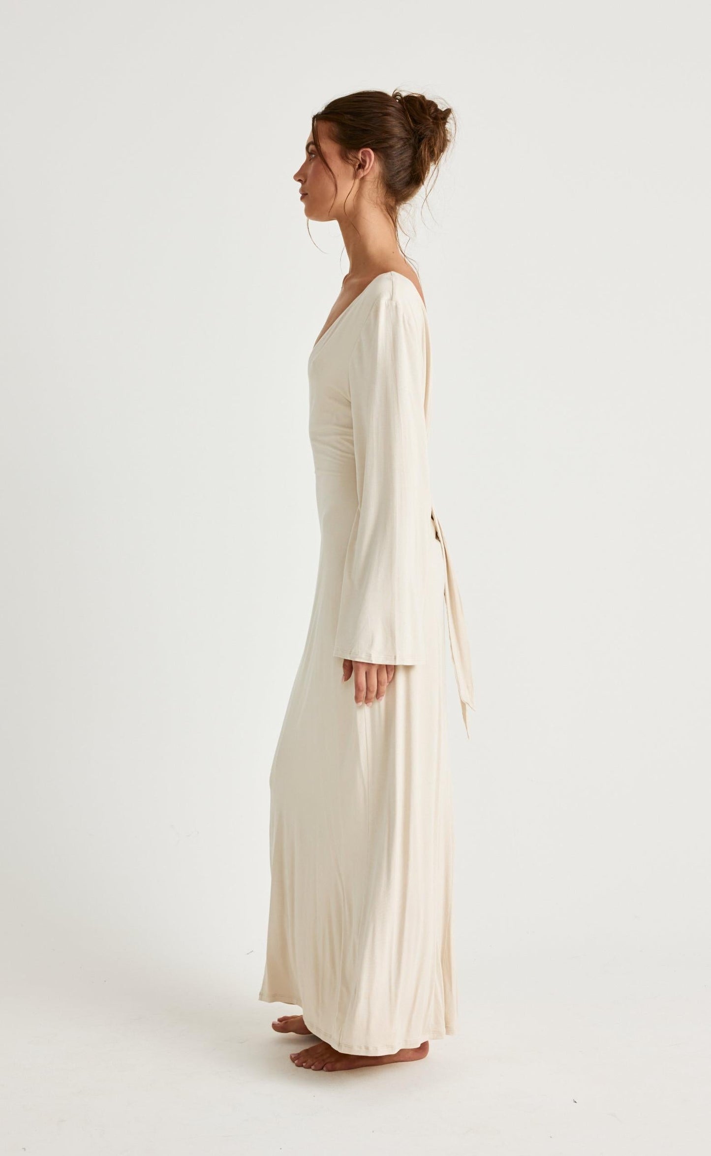 Harlow Maxi Dress (Iced Coffee)