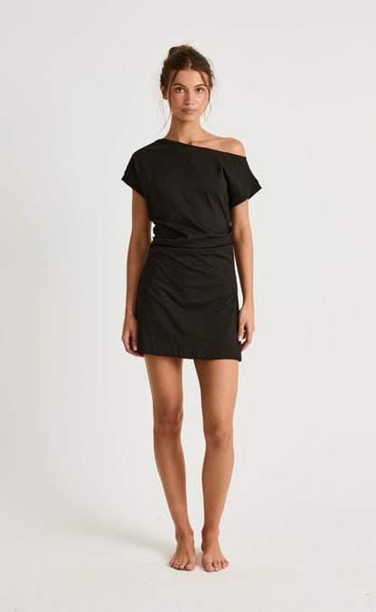 Adelaide Mini Dress (Black)