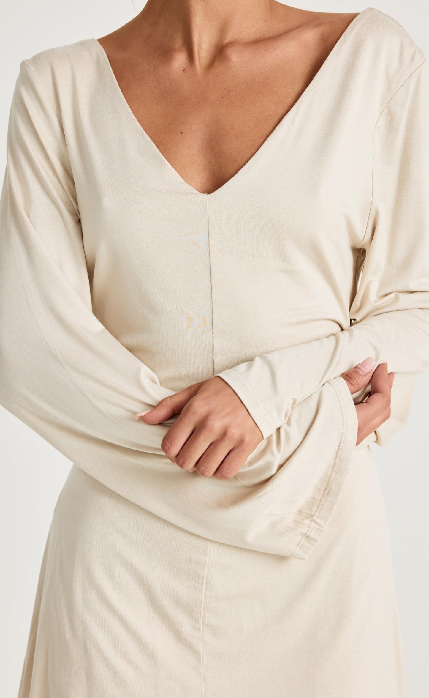 Harlow Mini Dress (Iced Coffee)