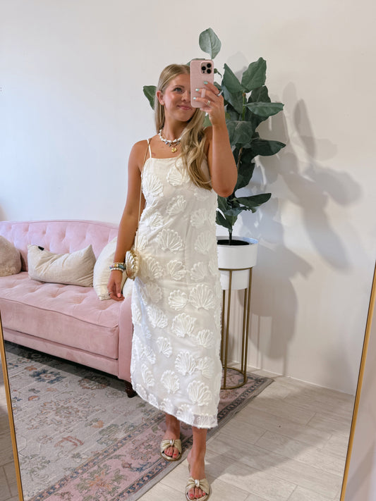 Reese seashell maxi dress