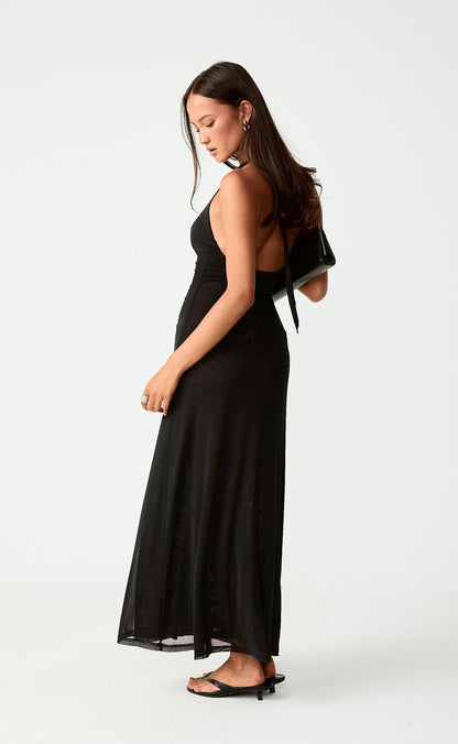It Girl Maxi Dress (Black)