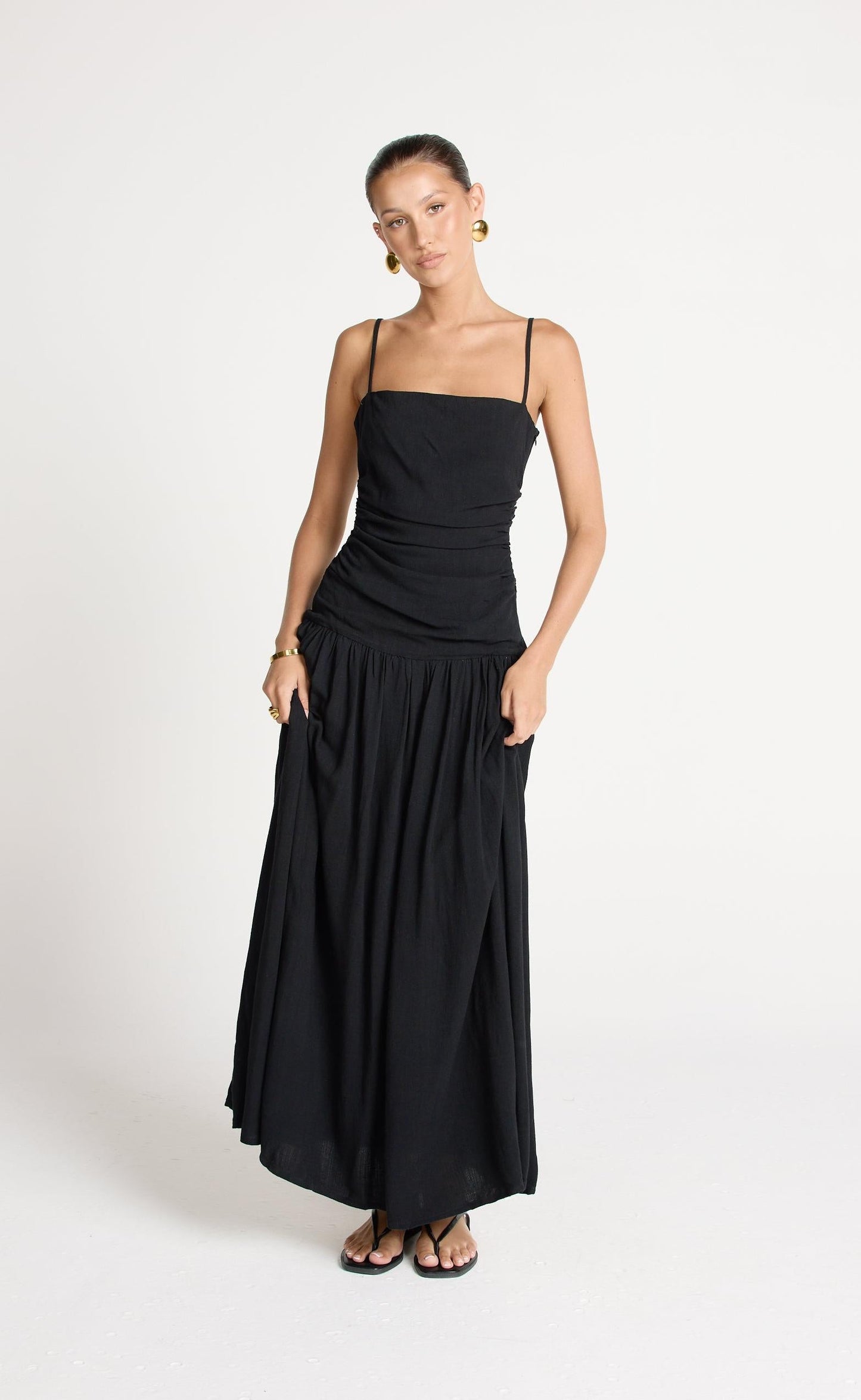 Reese Maxi Dress (Black)