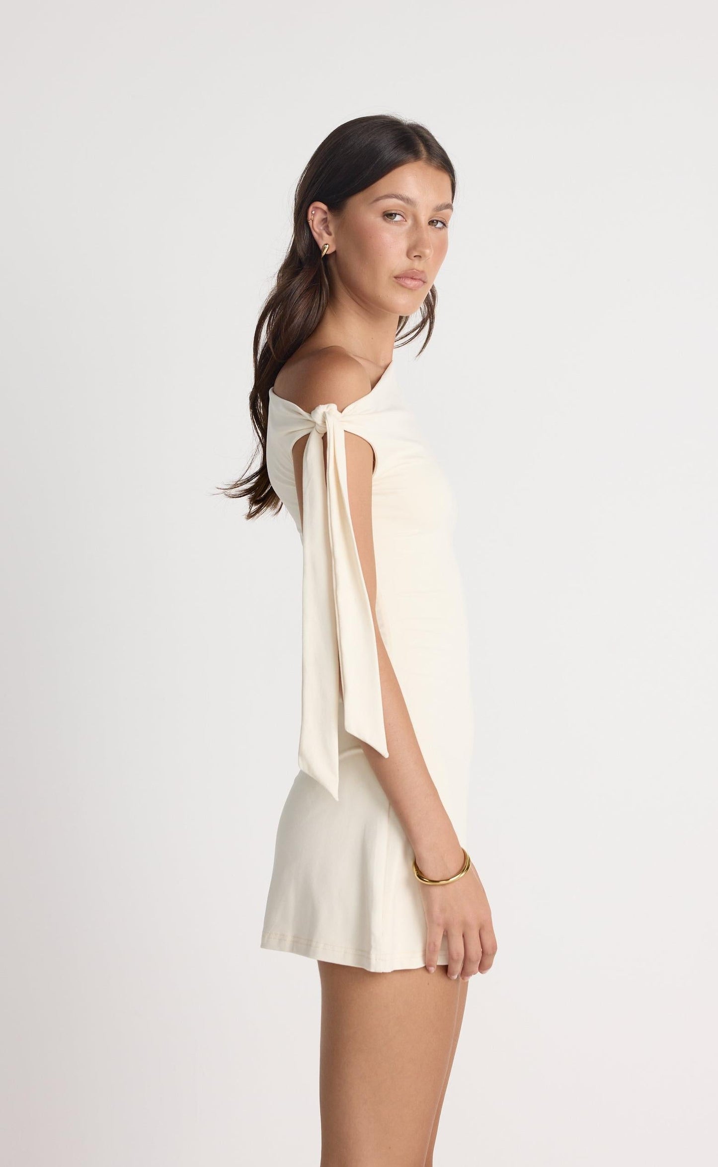 Fletcher Mini Dress (Oat)
