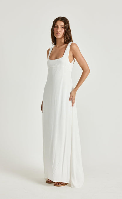 Mallory Maxi Dress (White)