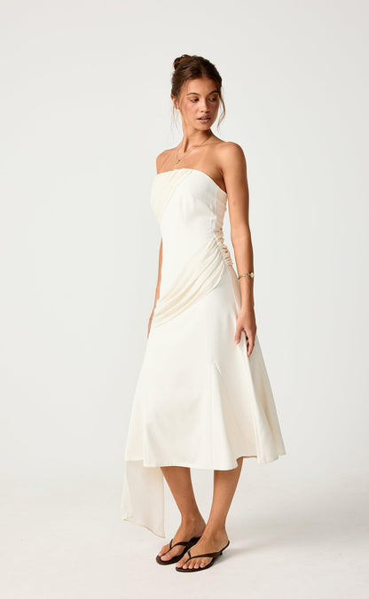 Lovelight Midi Dress (Oat)