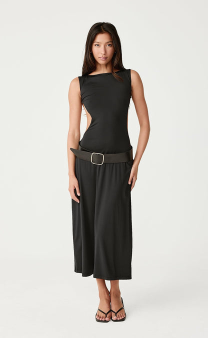 Lilibet Midi Dress (Black)