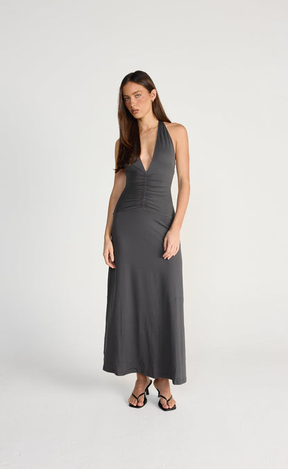 Araminta Maxi Dress (Slate)