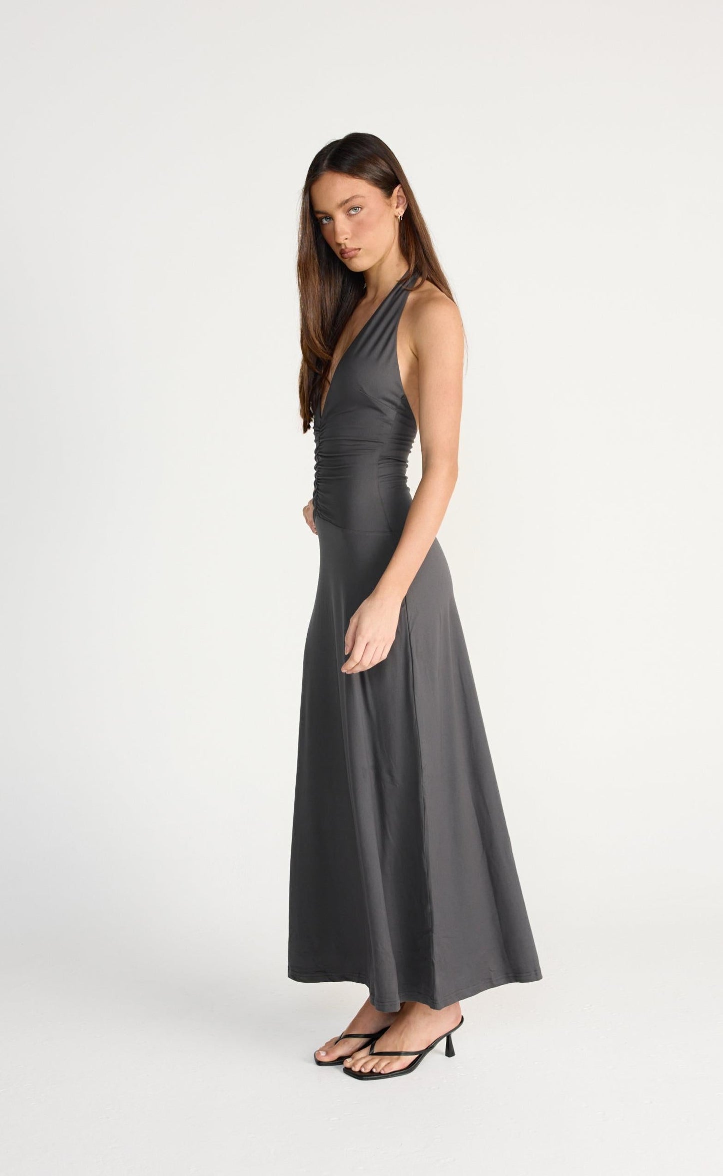 Araminta Maxi Dress (Slate)