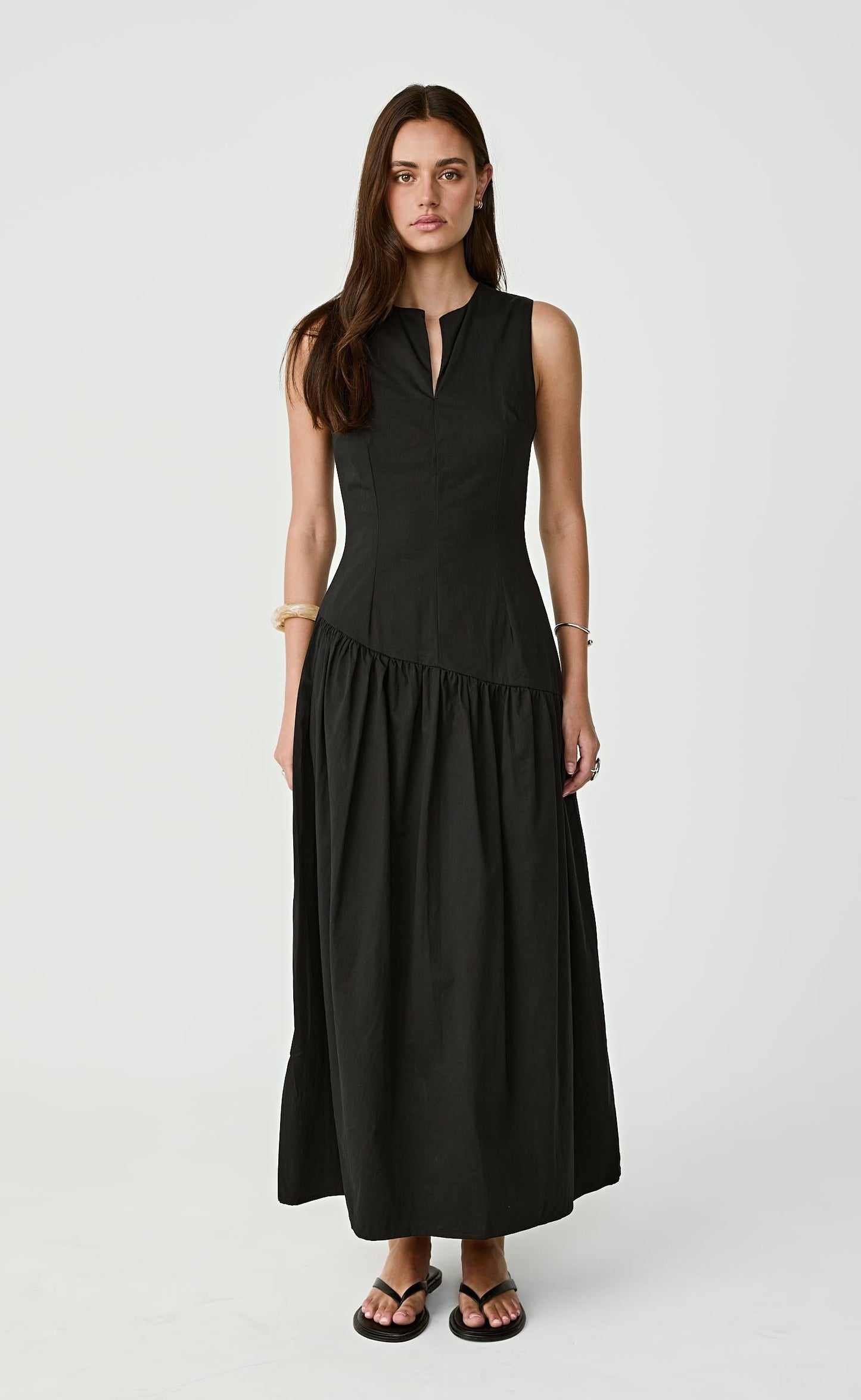 Caden Maxi Dress (Black)