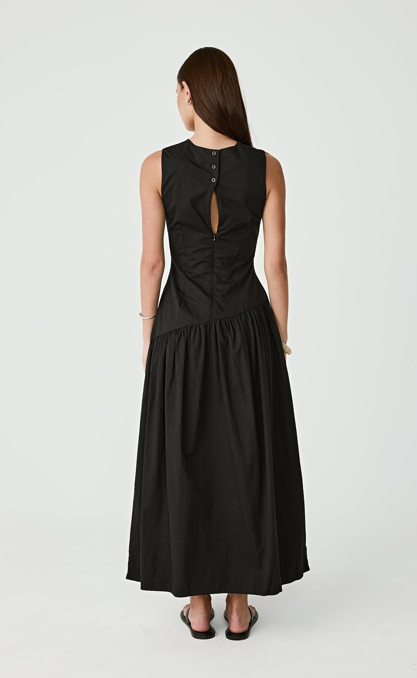 Caden Maxi Dress (Black)