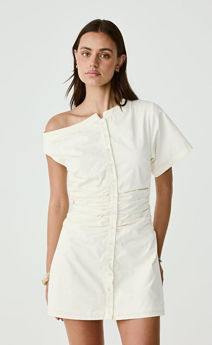 Justin Mini Dress (Cream)
