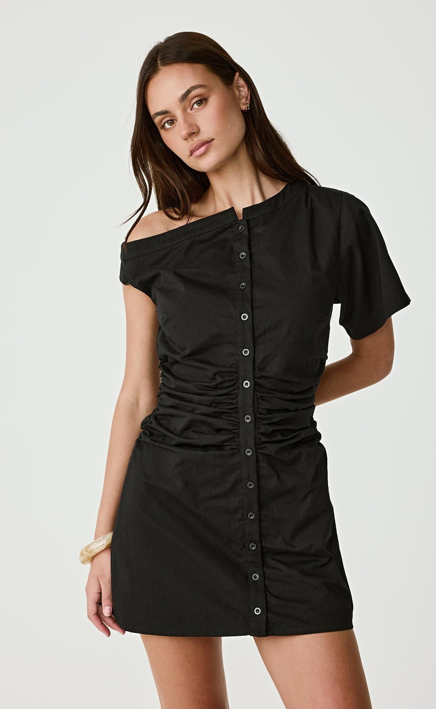 Justin Mini Dress (Black)