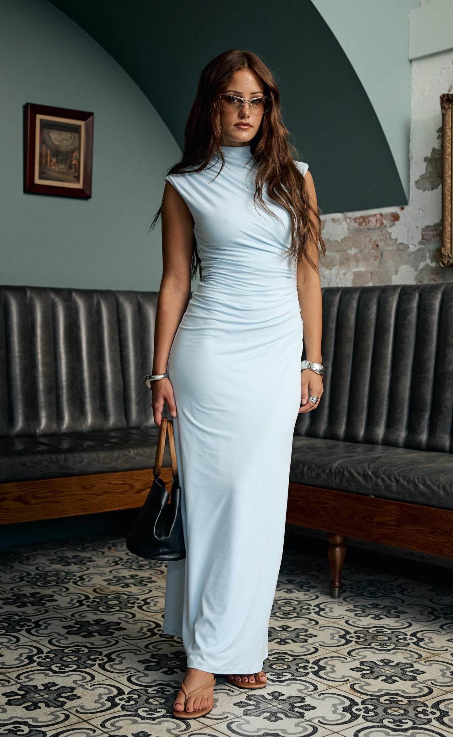 Stolen Maxi Dress (Ice Blue)