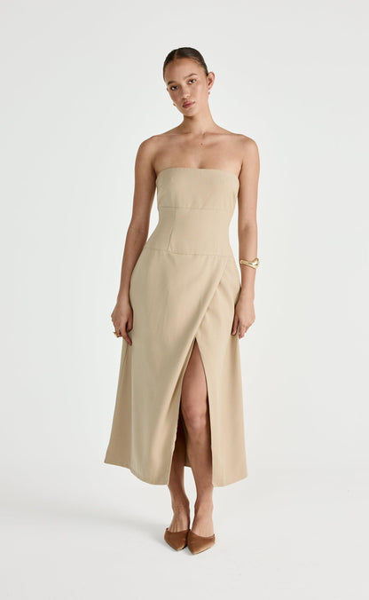 Shea Midi Dress (Honey)