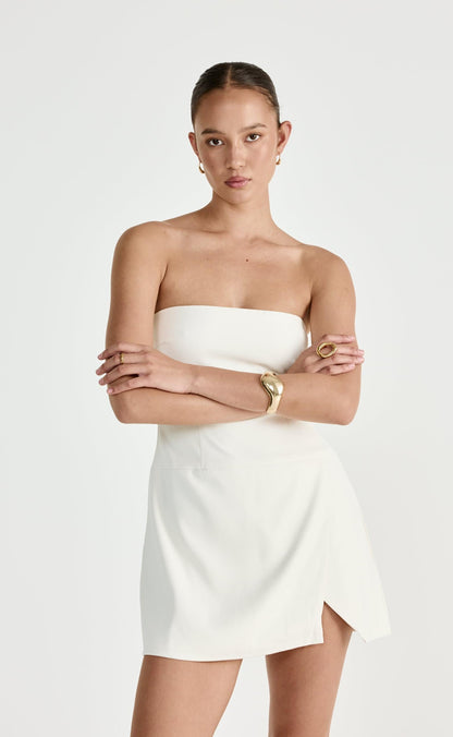 Shea Mini Dress (Oat)