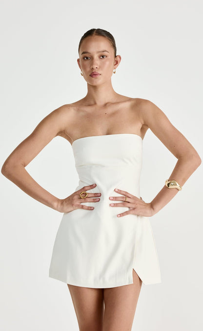 Shea Mini Dress (Oat)
