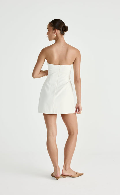 Shea Mini Dress (Oat)