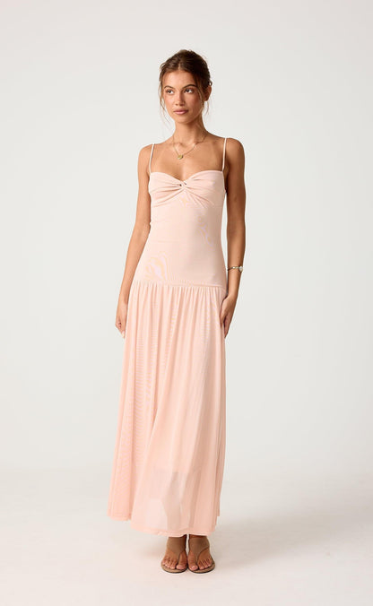 Seduce Maxi Dress (Baby Pink)