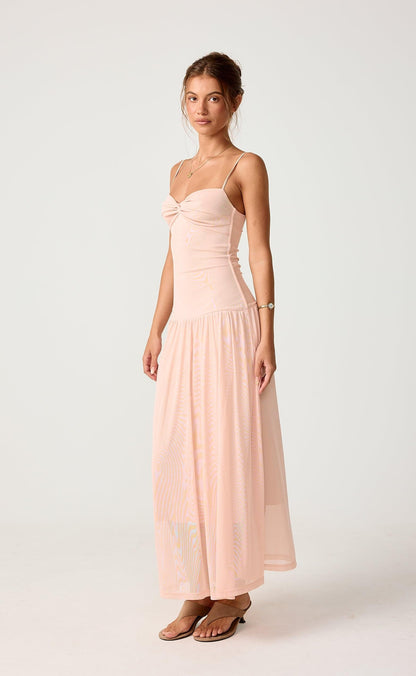 Seduce Maxi Dress (Baby Pink)