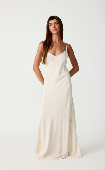 Thea Maxi Dress (Natural)