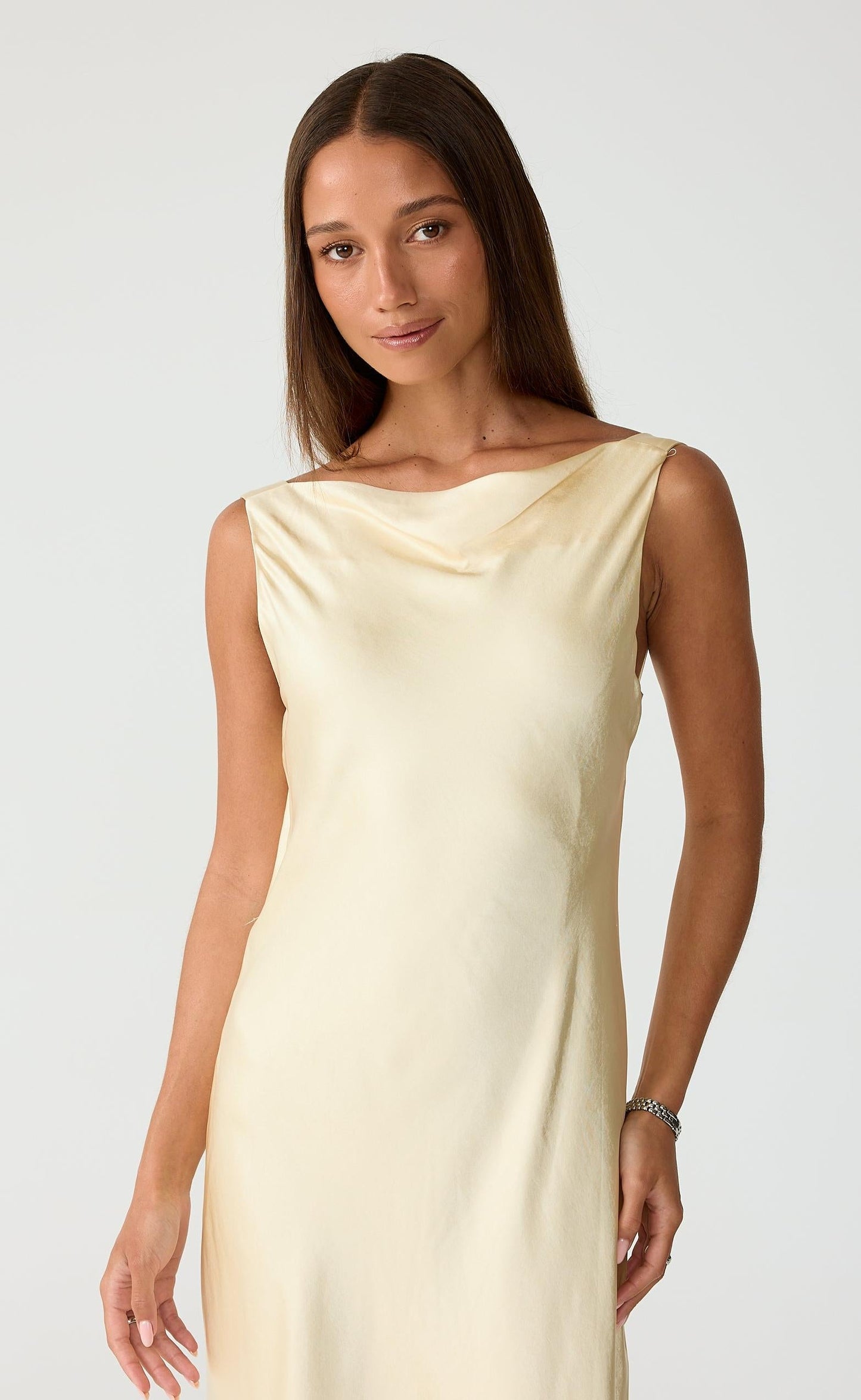 Springtime Maxi Dress (Lemon)