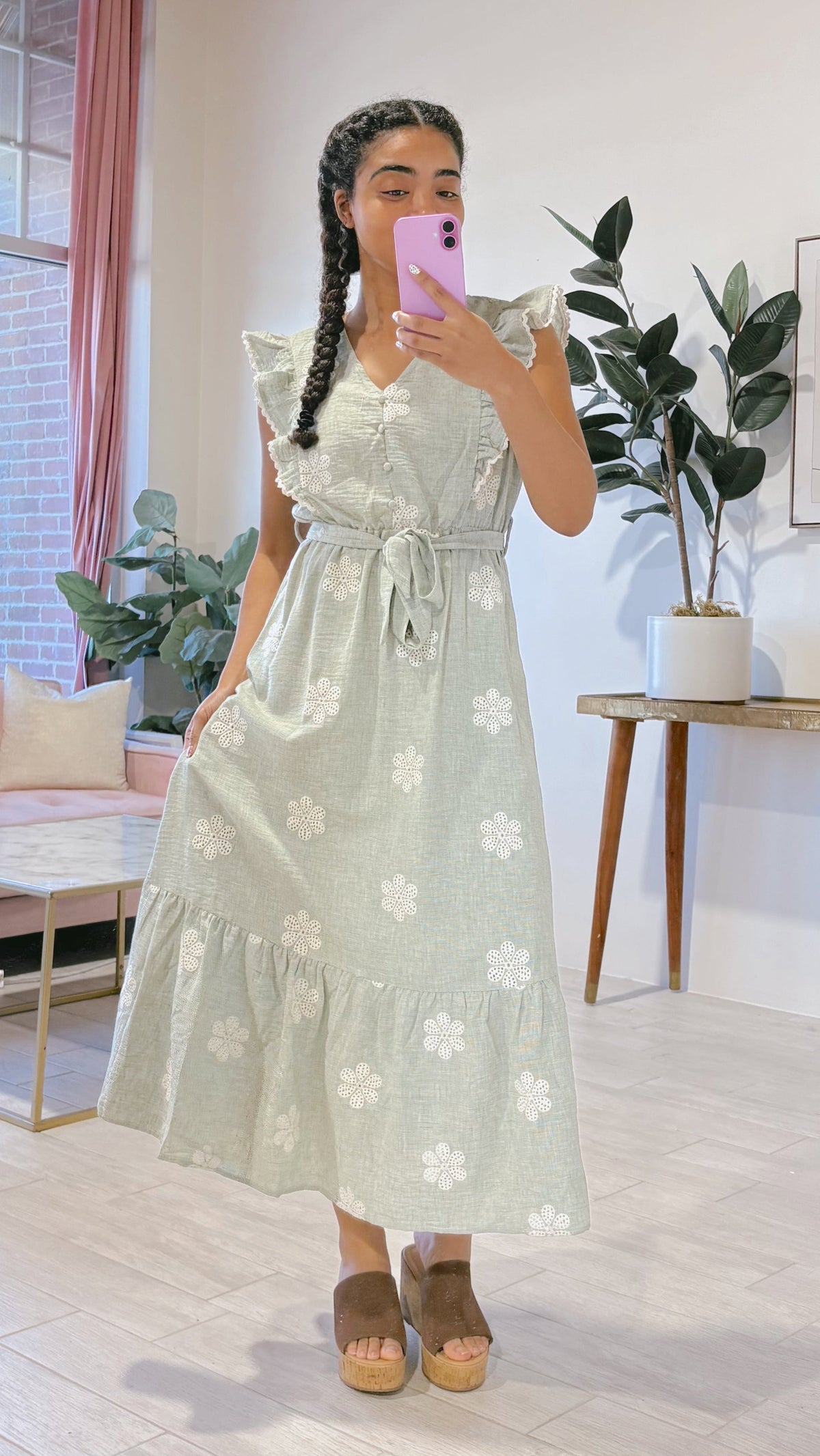 Summer Rose Maxi Dress
