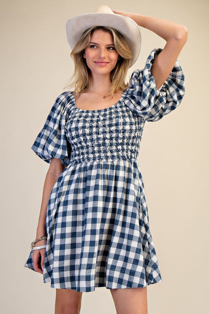 Dolly Gingham Dress
