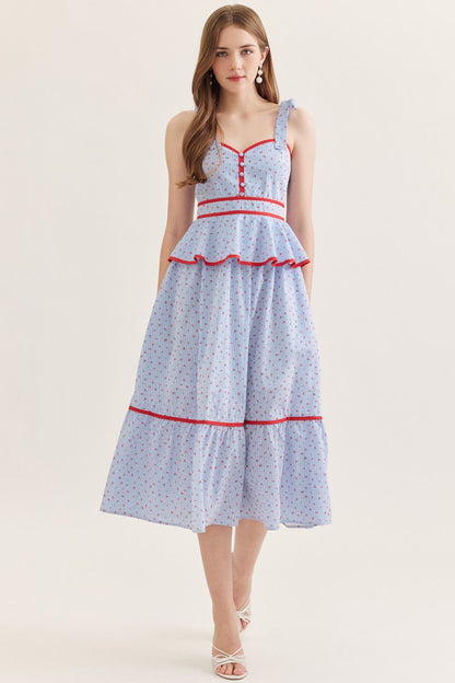 Texas Girl Sleeveless Midi Dress