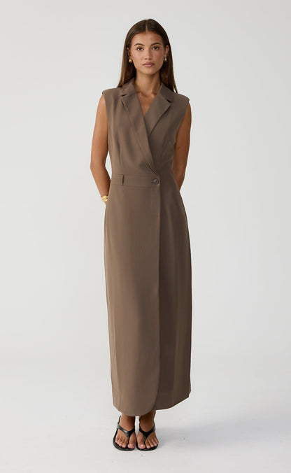 Highlights Maxi Dress (Oak)