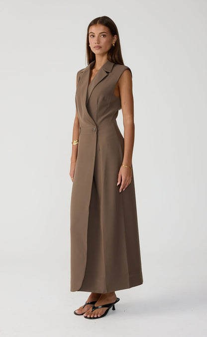 Highlights Maxi Dress (Oak)