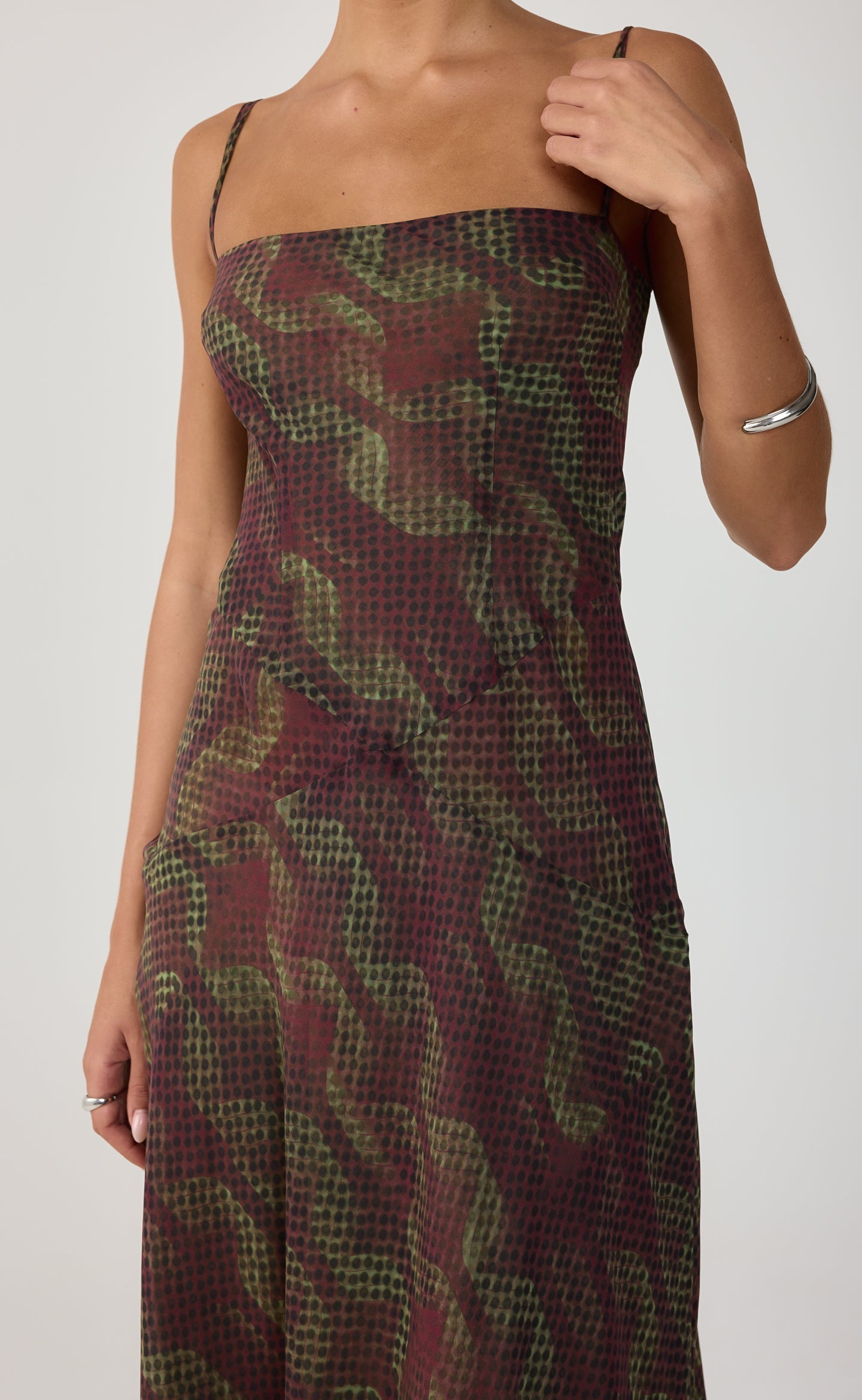 Holland Maxi Dress (Haze)