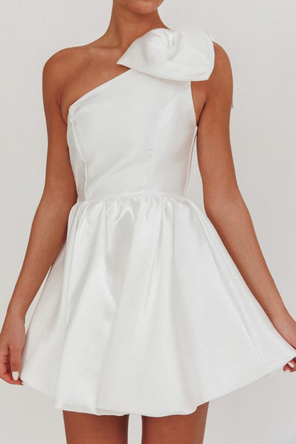 Beautiful People Bow Tie Mini Dress