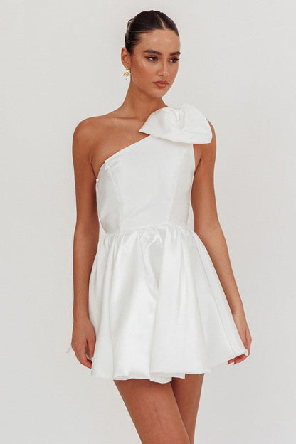 Beautiful People Bow Tie Mini Dress