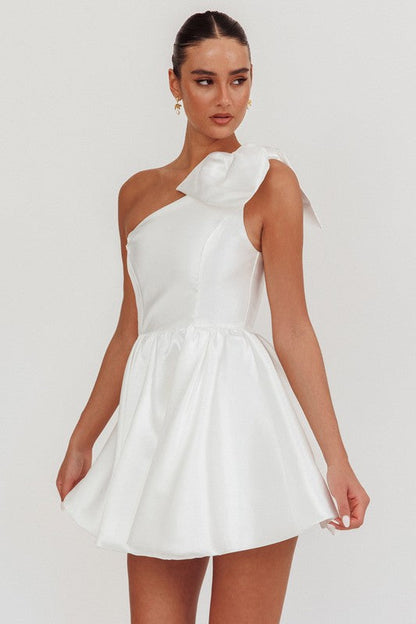 Beautiful People Bow Tie Mini Dress