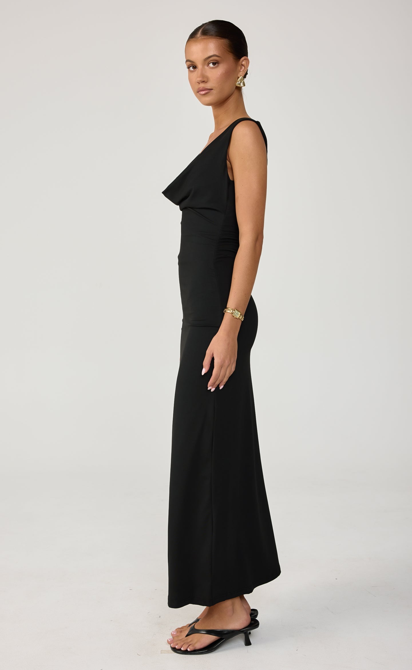 Josette Maxi Dress (Black)