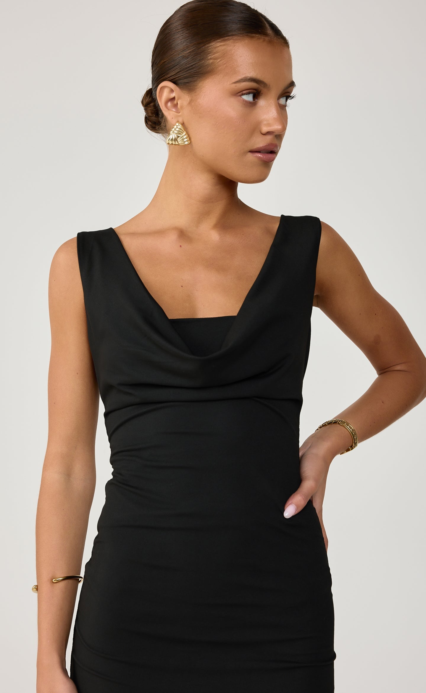 Josette Maxi Dress (Black)