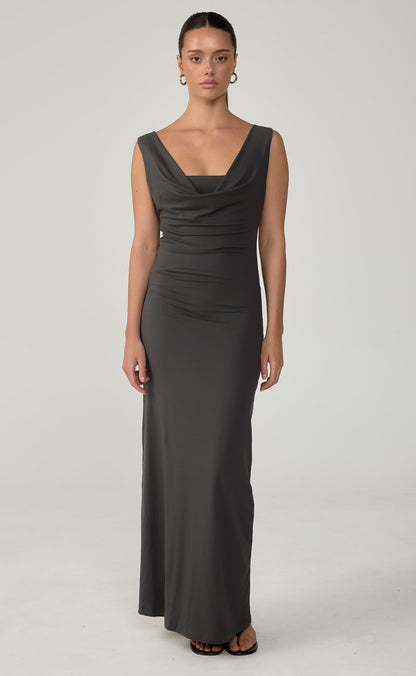 Josette Maxi Dress (Slate)