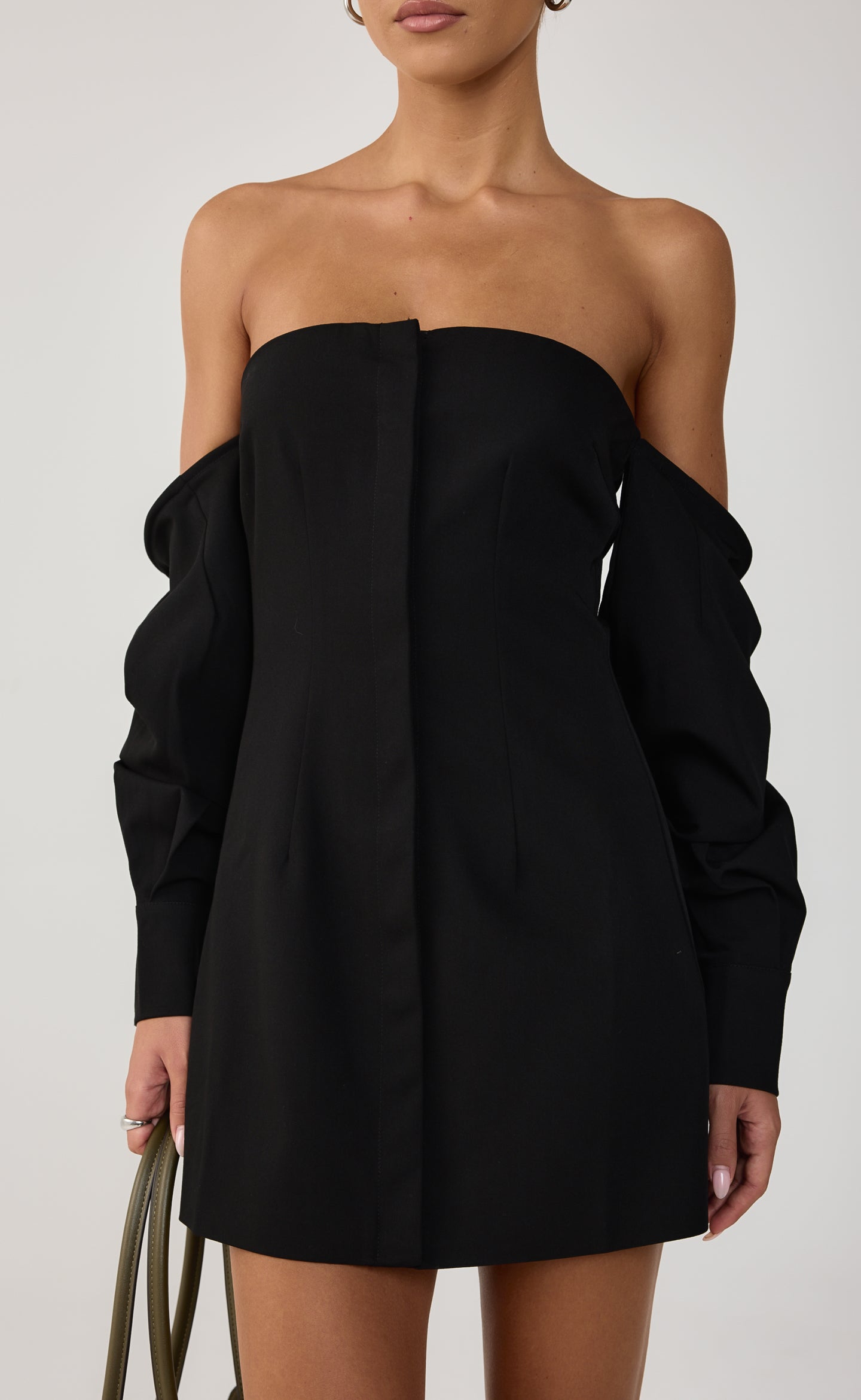 Raelynn Mini Dress (Black)